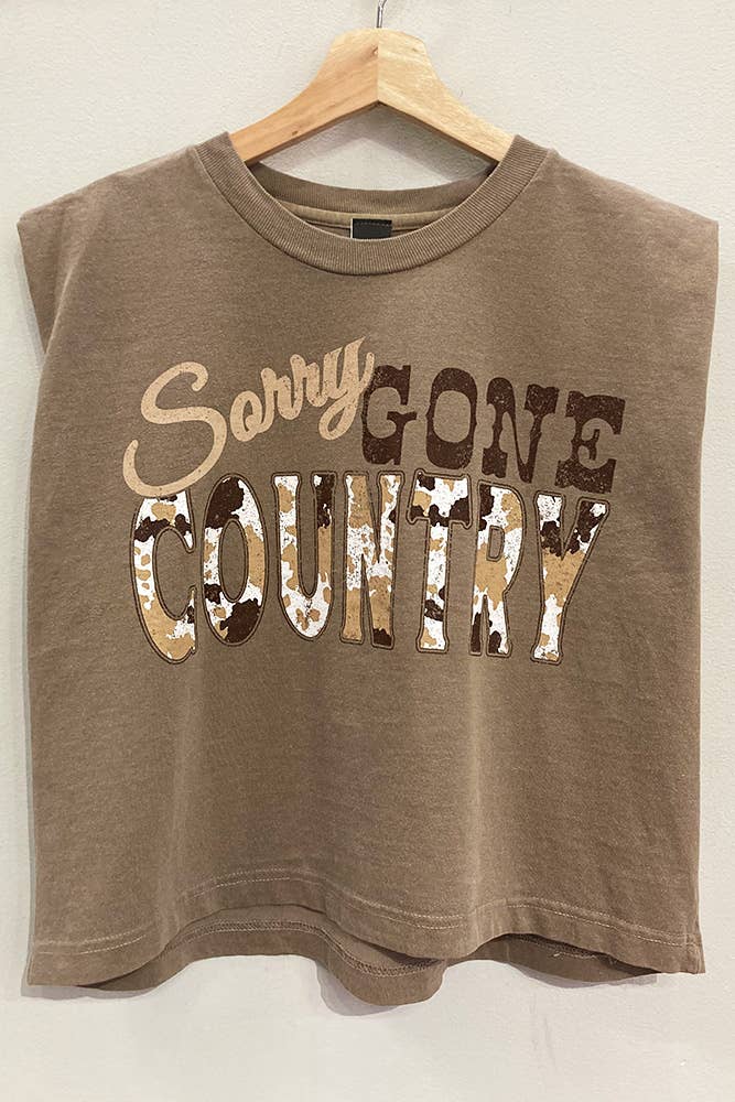 Gone Country Muscle Tee
