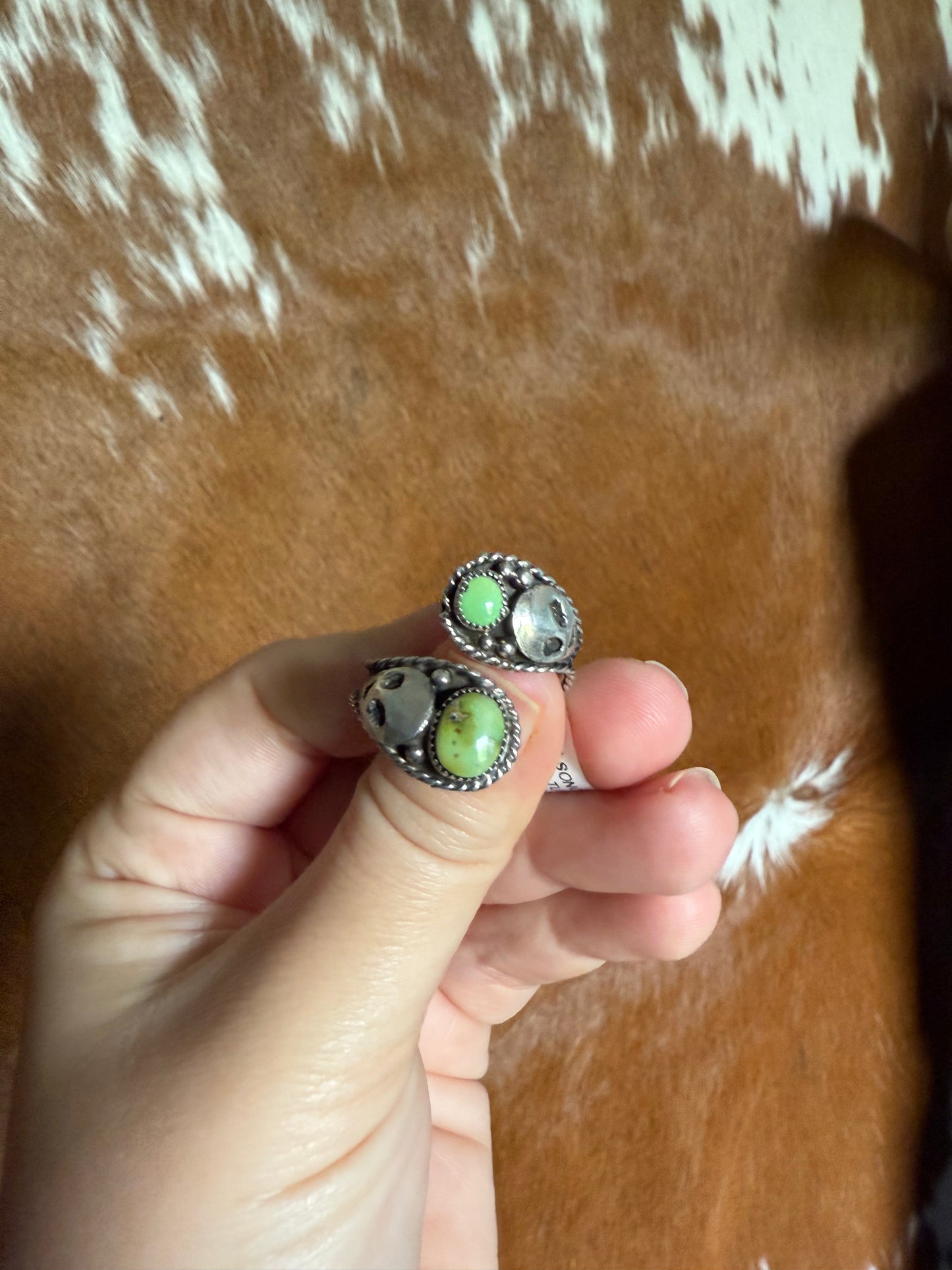 Charlene Yazzie Alien ring Adjust