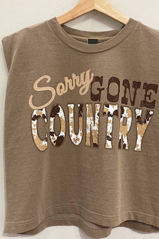 Gone Country Muscle Tee