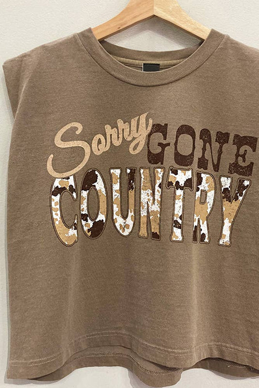 Gone Country Muscle Tee