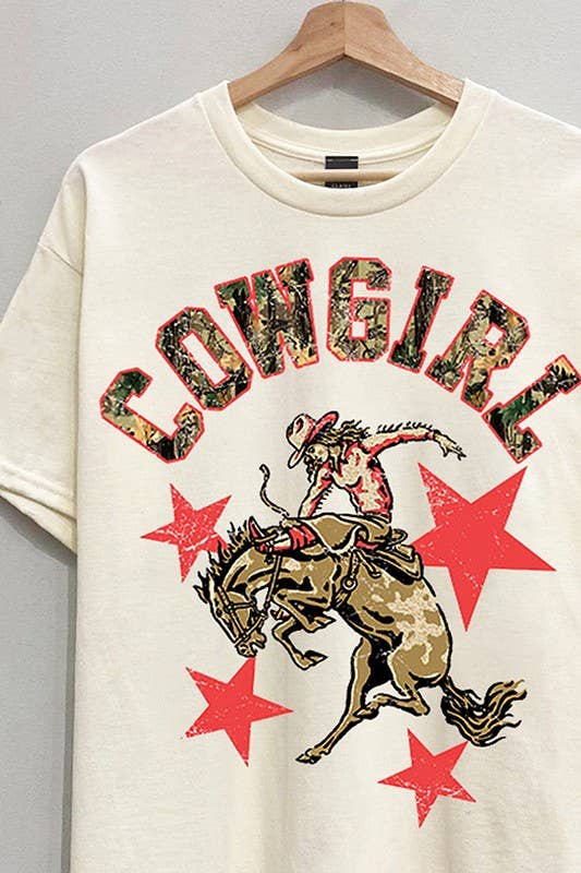 Cowgirl Oversized Tee