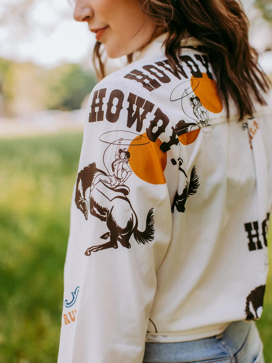 Wild & Free Ls Button Up Shirt