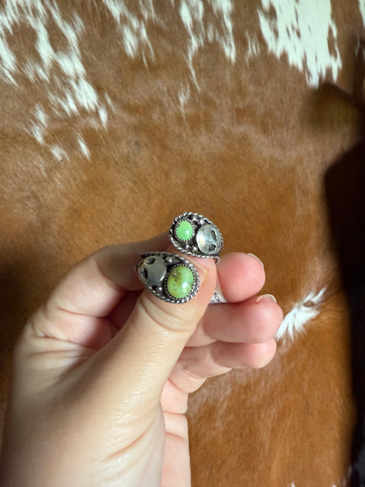 Charlene Yazzie Alien ring Adjust