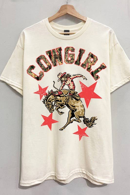 Cowgirl Oversized Tee
